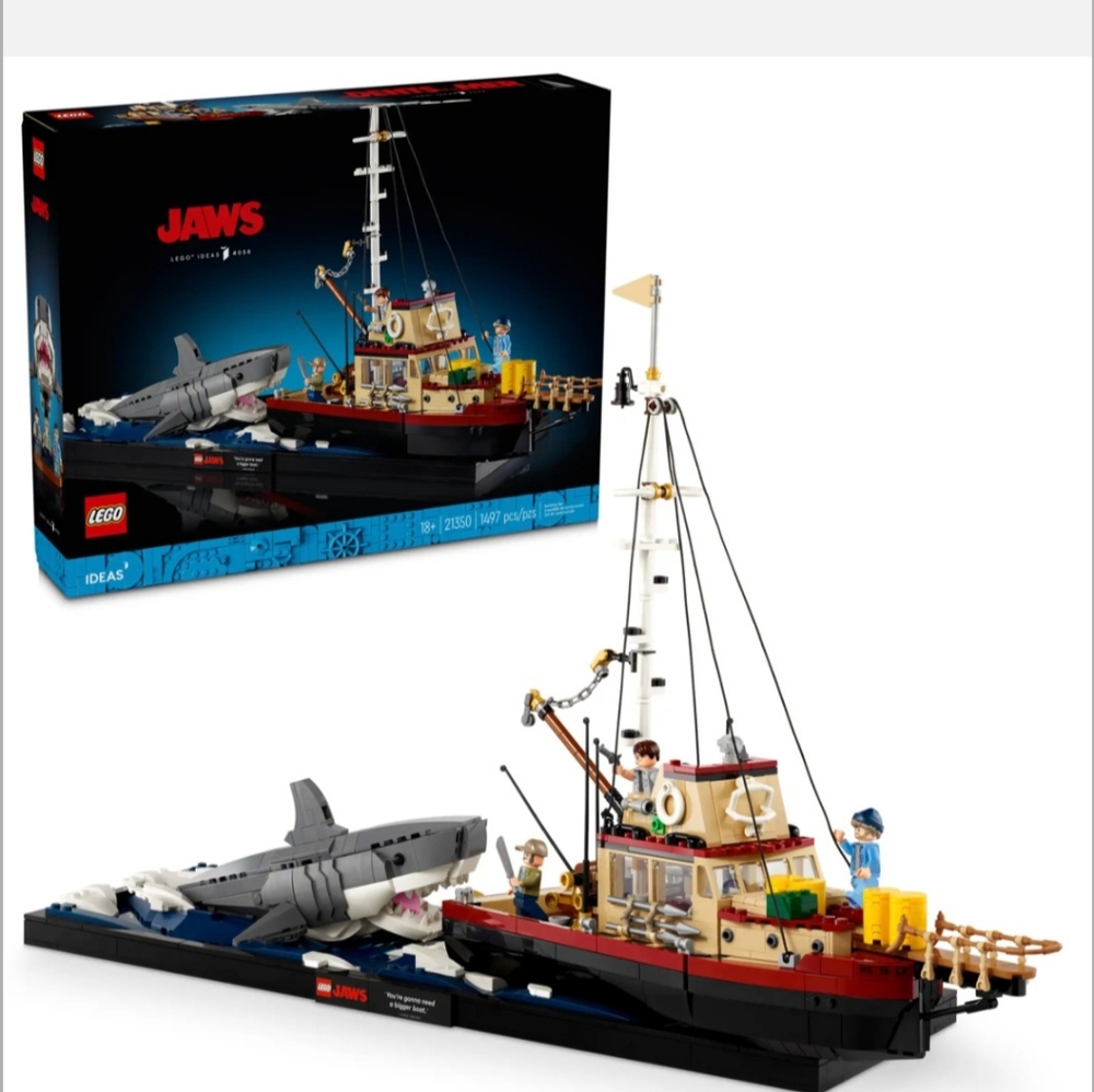 JAWS lego set 21350